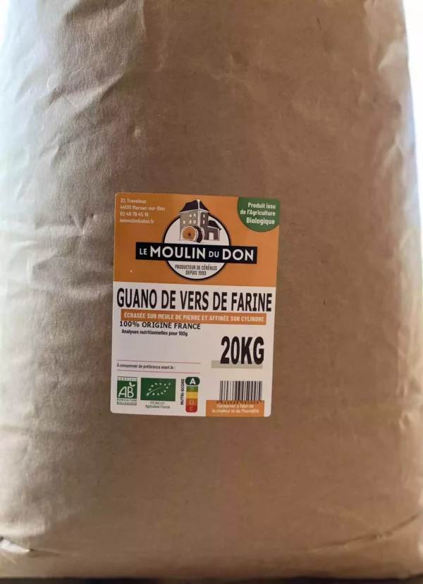 guano vers de farine 20kg