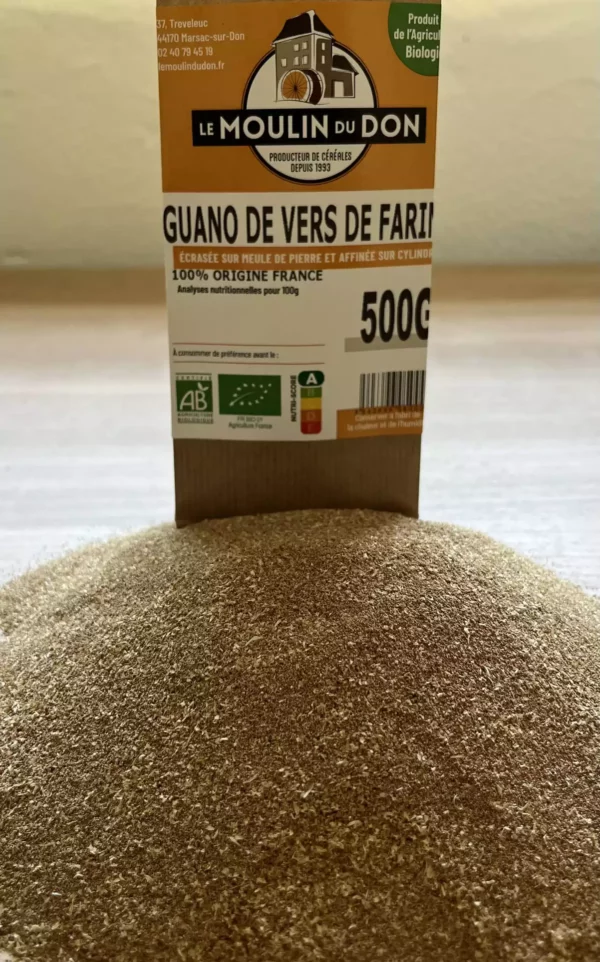 guano vers de farine 500g